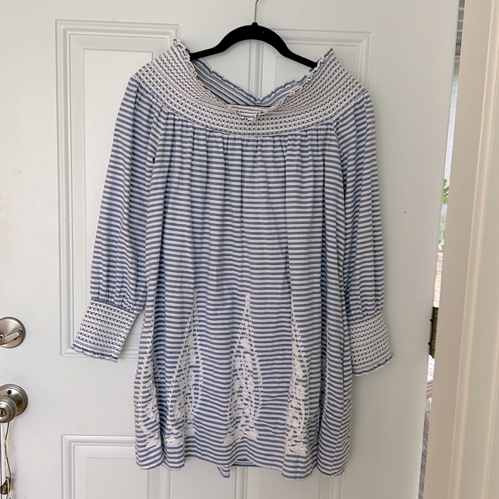 Short Striped cotton dress